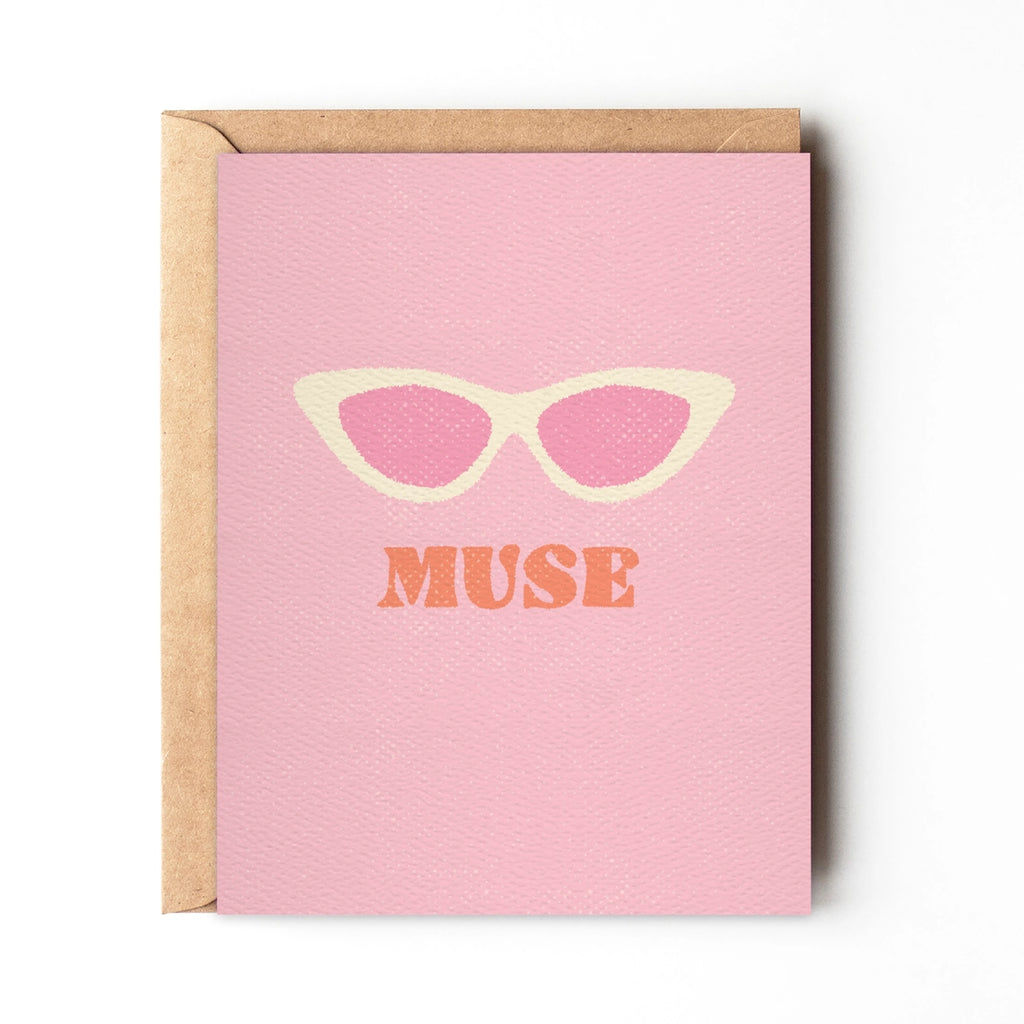 Muse - Pink Best Friend Card