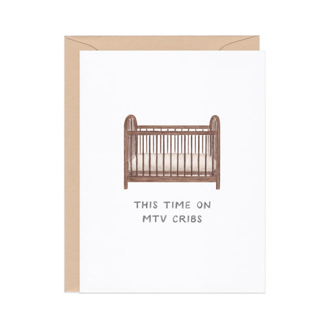 Mtv Cribs - New Baby Card