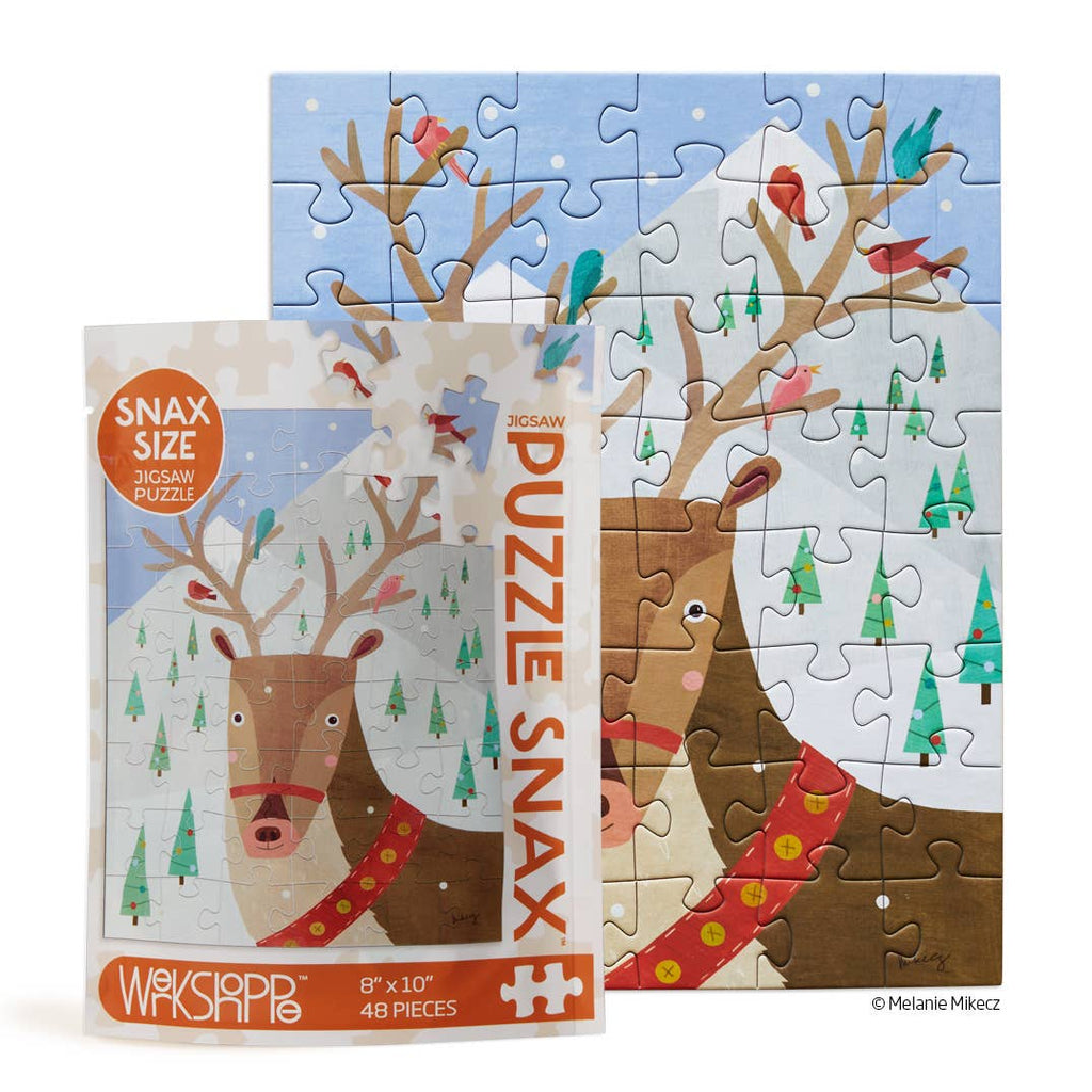 Reindeer and Friends | 48 Piece Puzzle Snax