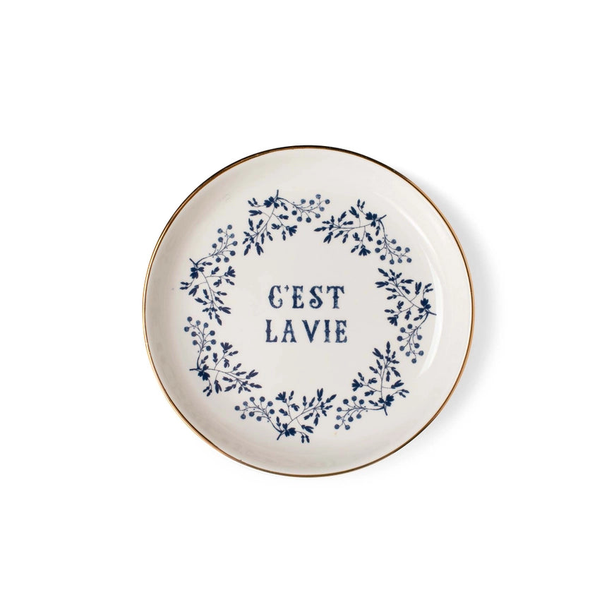 Cest La Vie Memento Small Round Tray