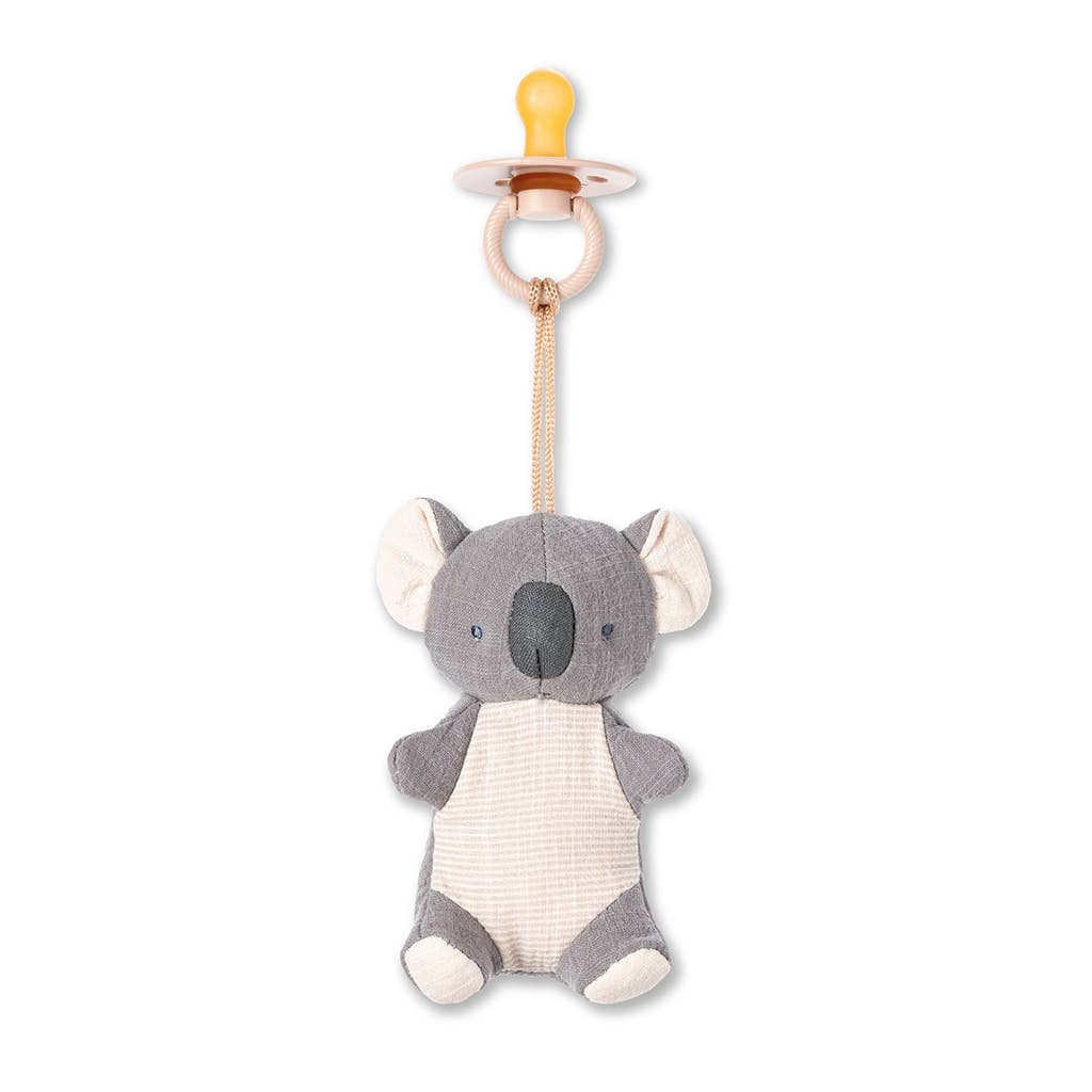 Rubber Pacifier & Stuffed Animal - Koala