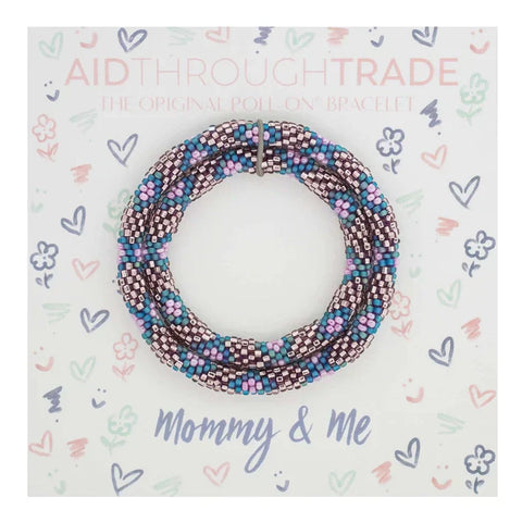 Mommy & Me Roll-On Bracelets - Mermaid
