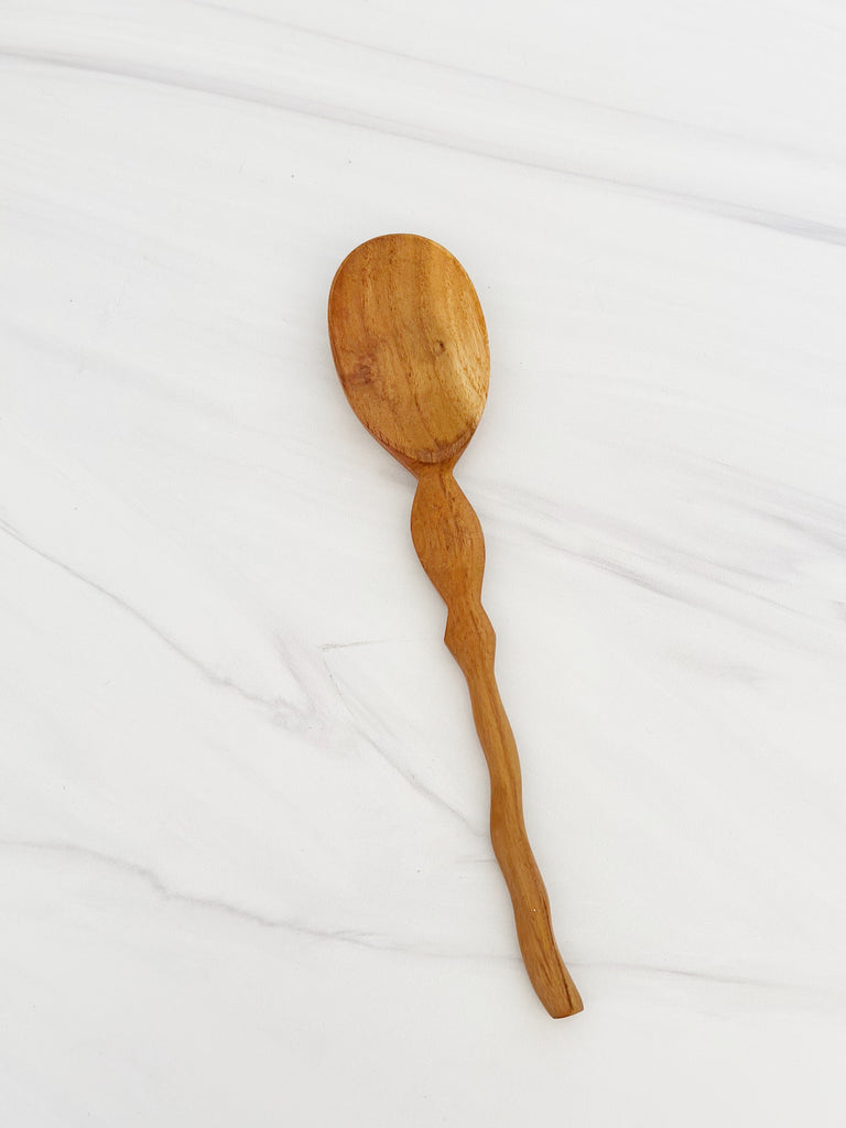 Balinese Teak Small Spoon