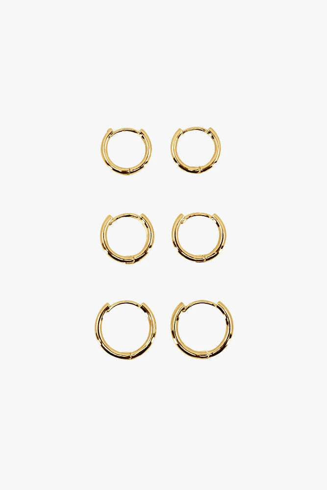 Aude Hoop Earring Set