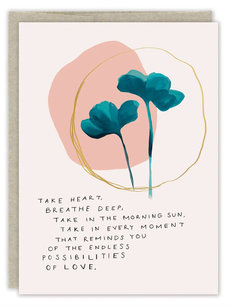 Take Heart Wedding Card