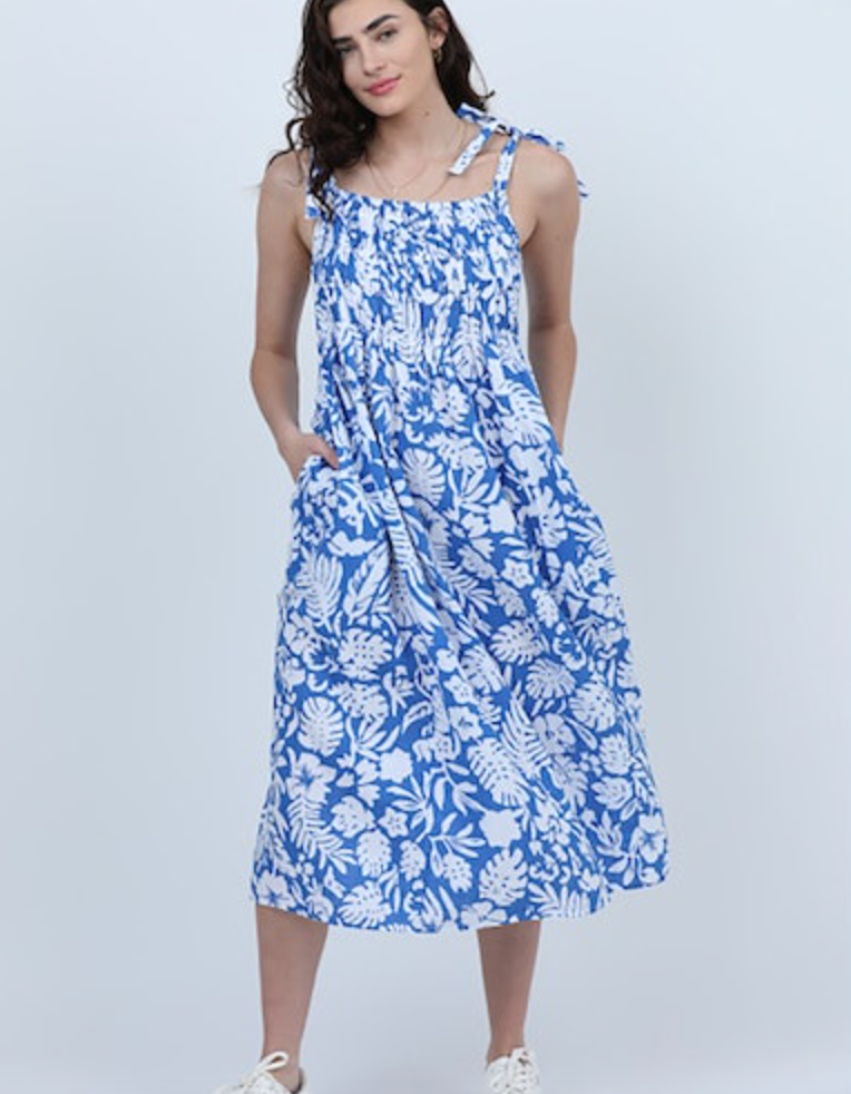 Kali Dress -- Cerulean Tide