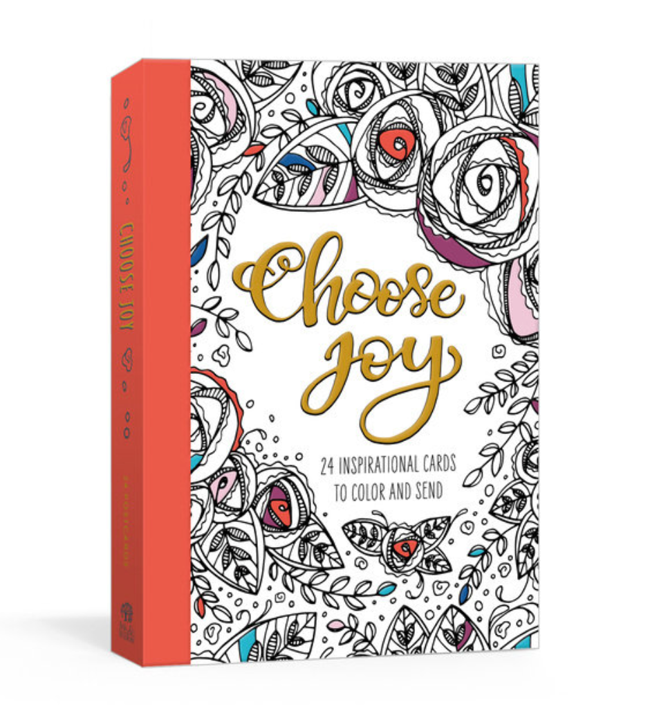 Choose Joy Postcard Book