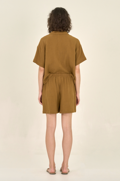 Mandy Shorts -- Brown Olive