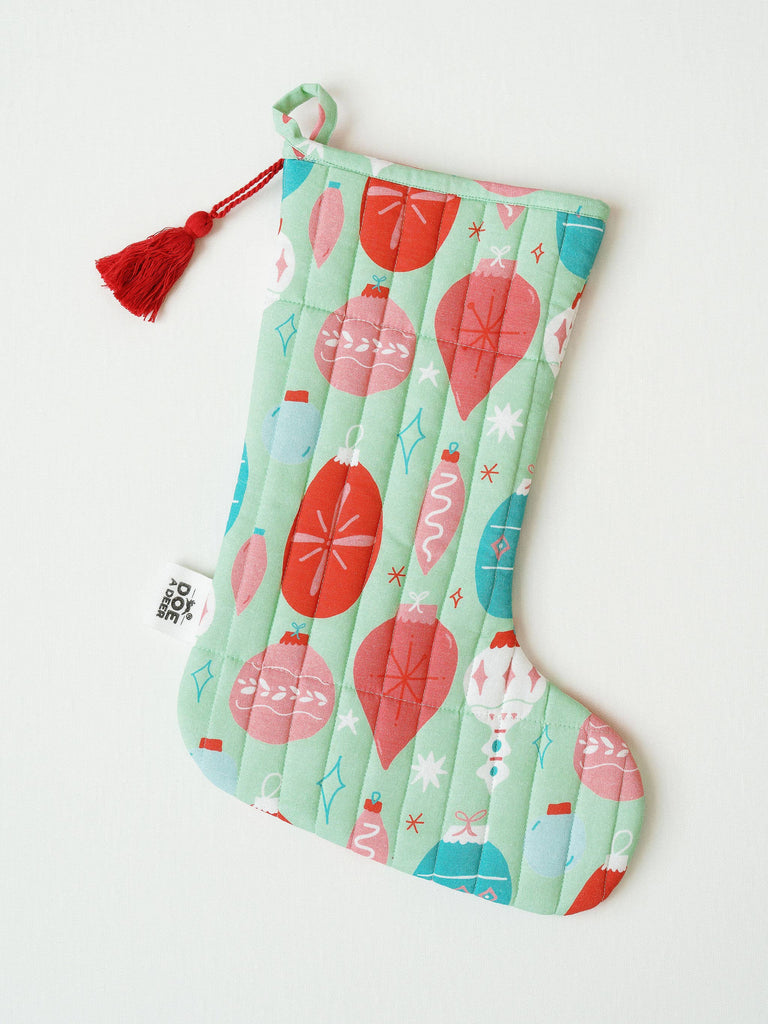 Vintage Ornament Stocking