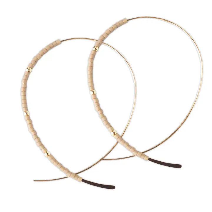 Confetti Earrings - Mocha