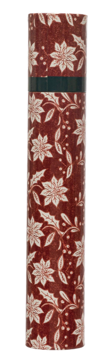 Fireplace Safety Matches in Tube Matchbox - Botanical Pattern #1