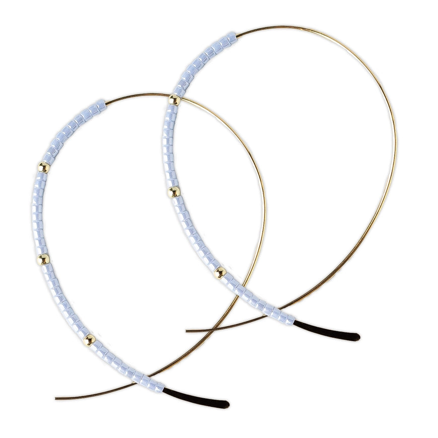 Confetti Earrings - Sky