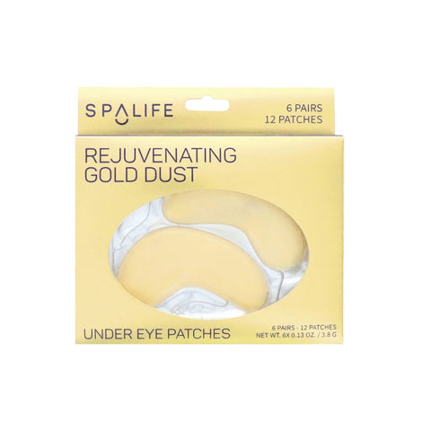 Rejuvenating Gold Dust Under Eye Masks - 6 Pairs