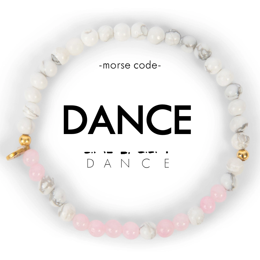 MINI Kids Morse Code Bracelet - Dance