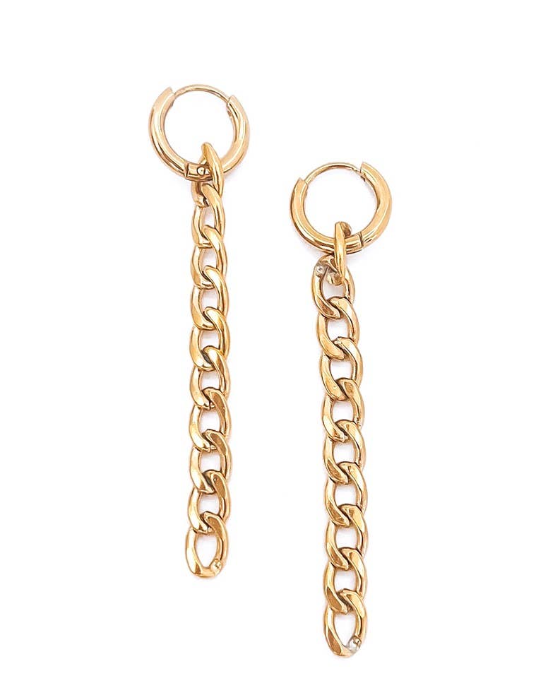 Eclipse Earrings - Chain