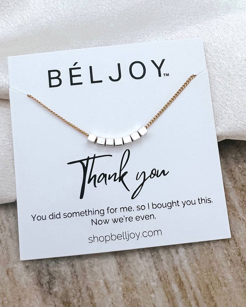 Thank You Necklace #2