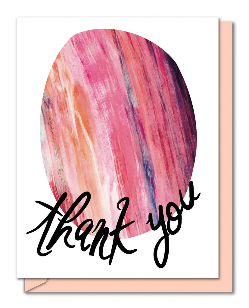 Artful Thank You Card