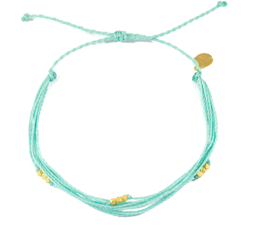 Macua Bracelets - Cucumber/Gold