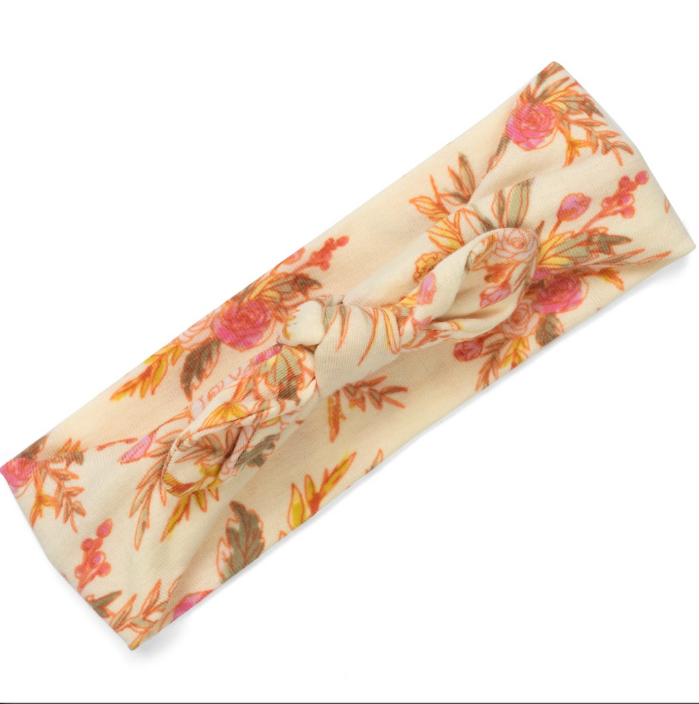 Organic Headband - Vintage Floral