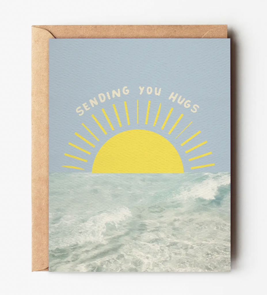 Sending Hugs Greeting Card