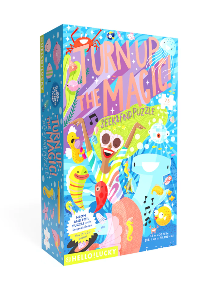 Turn Up The Magic! Seek and Find Puzzle