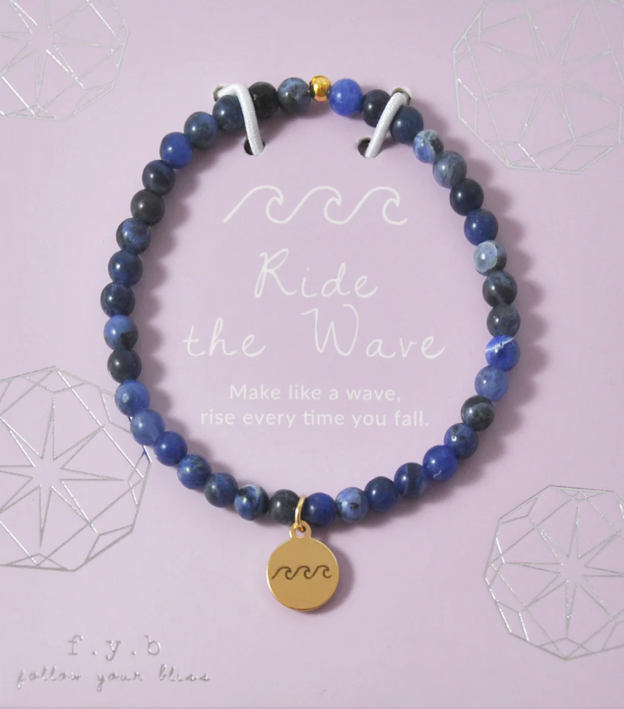 Ride The Wave Bracelet - Sodalite