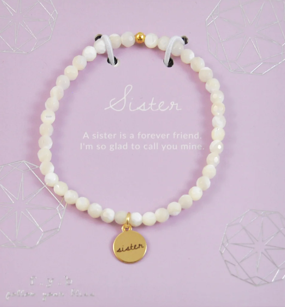 Sister Bracelet - Mother of Pearl