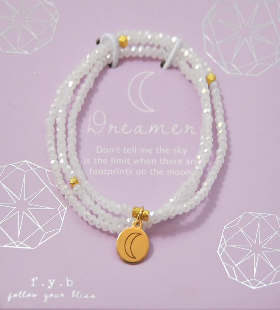 Dreamer Wrap Bracelet - White