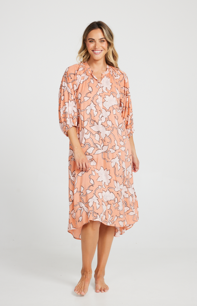 Cabana Dress -- Rainforest