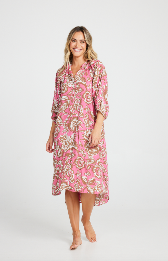 Cabana Dress -- Toucan