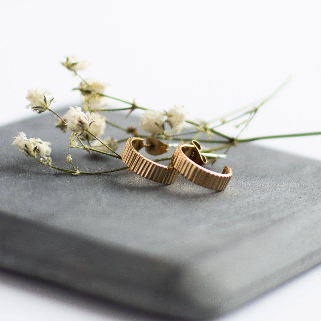 Makena Hoop Earrings - Gold