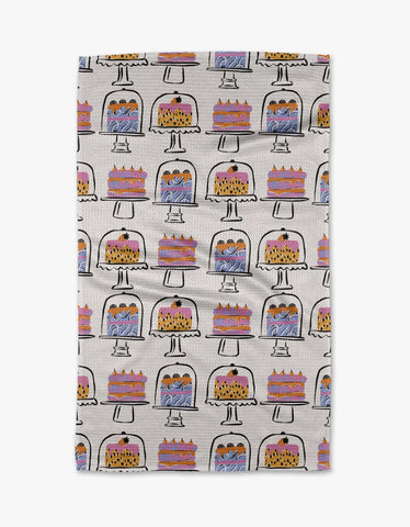 Cakes in the Window Tea Towel
