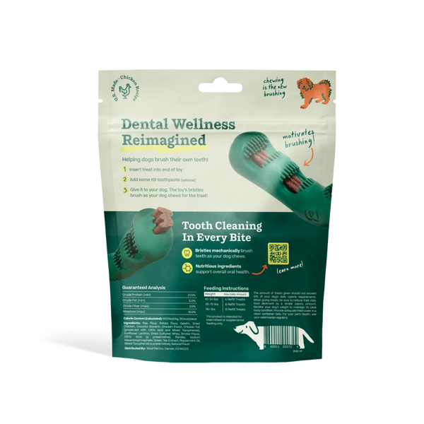 Bite N' Brush Dental Refills - Chicken