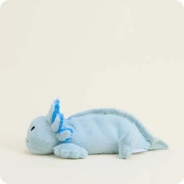 Blue Axolotl Warmies Junior