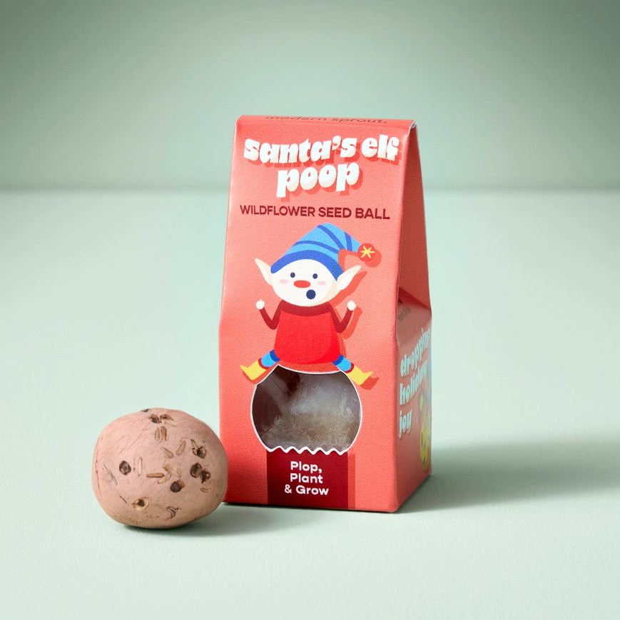 Wildflower Seed Ball - Santa's Elf Poop