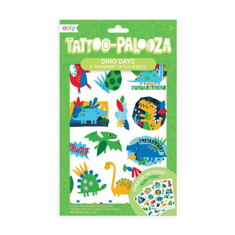 Palooza Temporary Tattoo - Dino Days