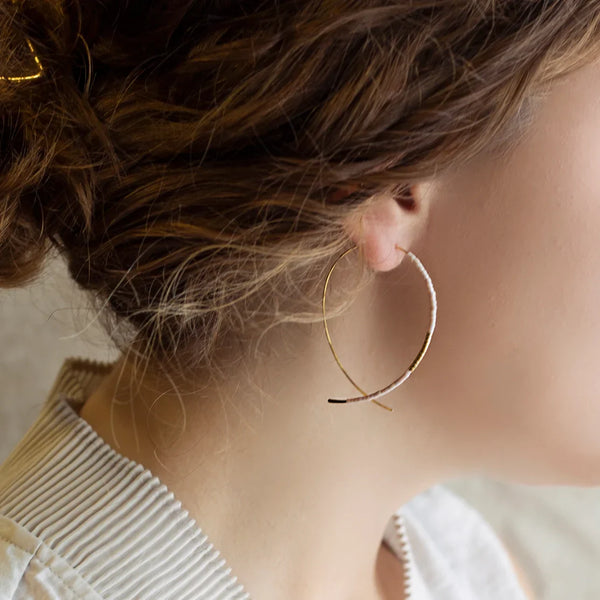 Norah Earrings - Champagne