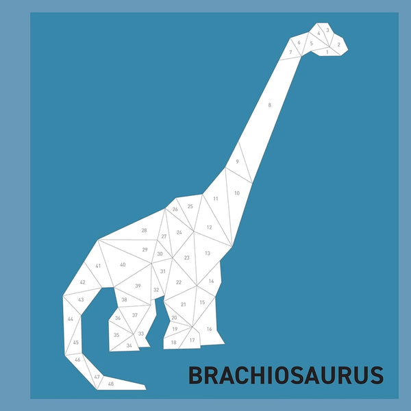 My Sticker Paintings - Dinosaurs