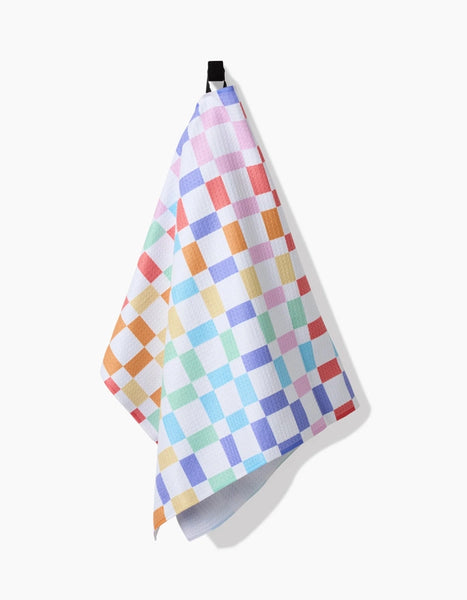 **FREE GIFT with $75 Purchase** Over the Rainbow Tea Towel