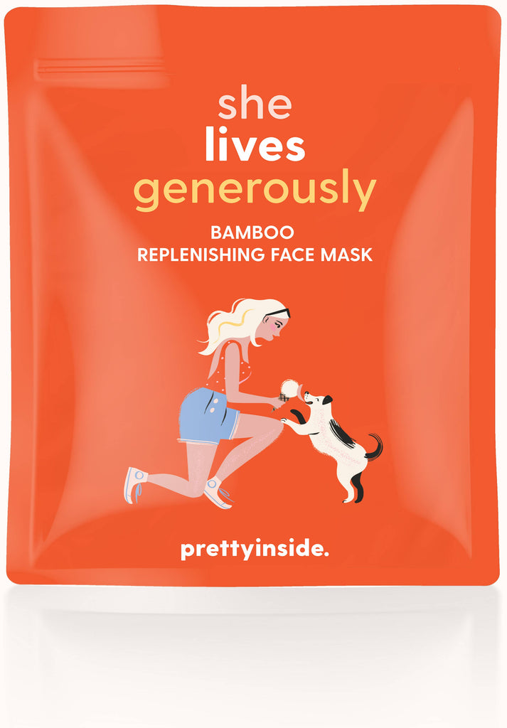'She Lives Generously' Mask