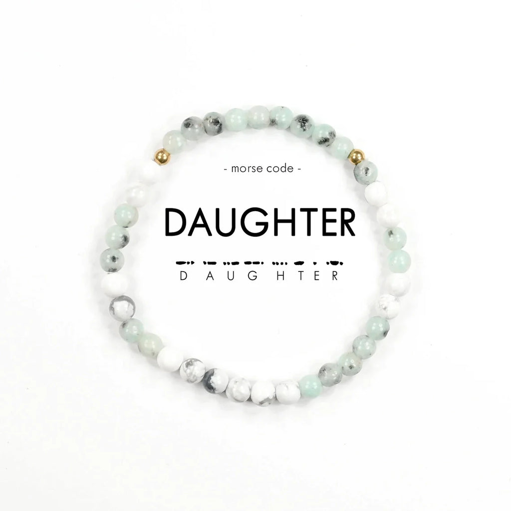 MINI Morse Code Bracelet - Daughter