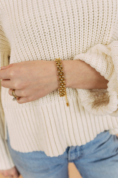 Bali Chunky Chain Bracelet