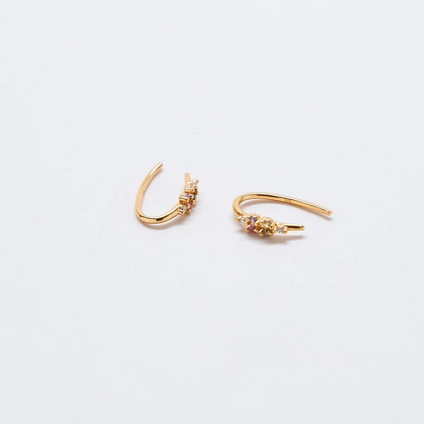Multi-Stone Open Ear Huggies