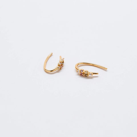 Multi-Stone Open Ear Huggies