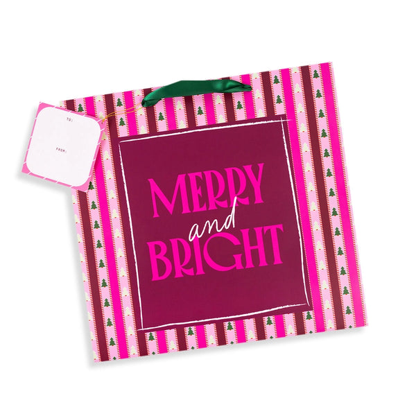 Merry & Bright - Large Gift Bag