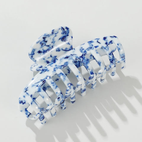 Anna Large Clip - Coastal Blue