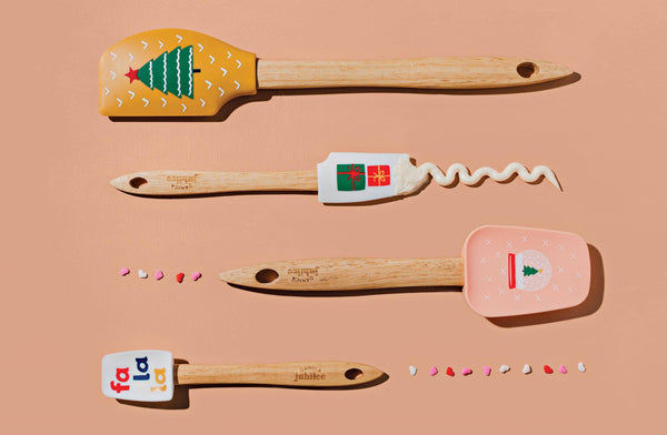Ugly Christmas Sweater Silicone Spatulas - Set of 2