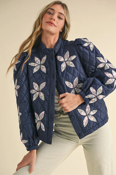 Sally Jacket -- Vintage Navy