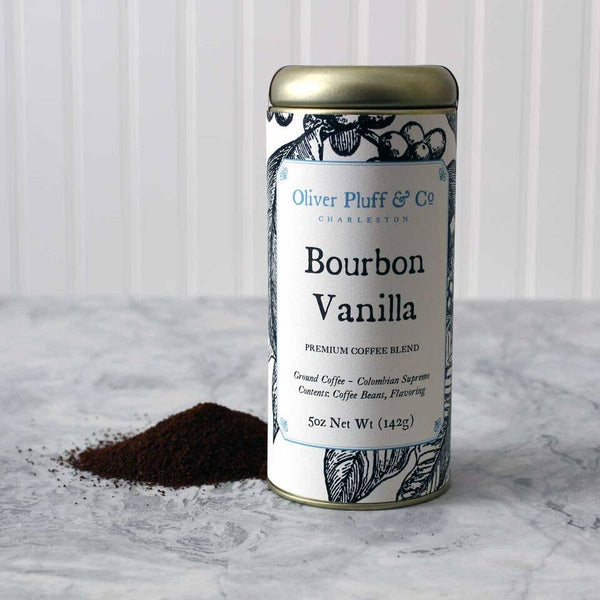 Bourbon Vanilla Ground Coffee - Signature Coffee Tin