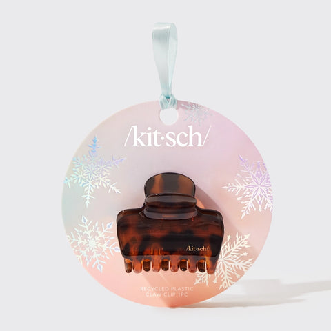 Recycled Plastic Claw Clip - Tortoise